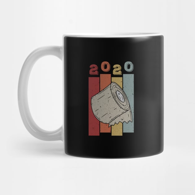 Toilet paper Toilet paper roll Retro Vintage 2020 by ninarts